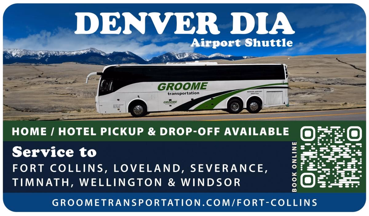 How many passengers are in a motor coach in Fort Collins?