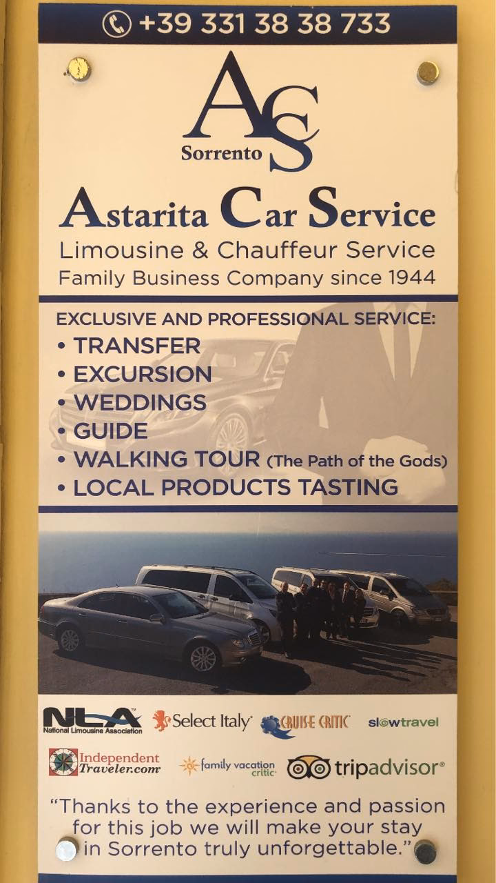 Who is Astarita car service Sorrento?