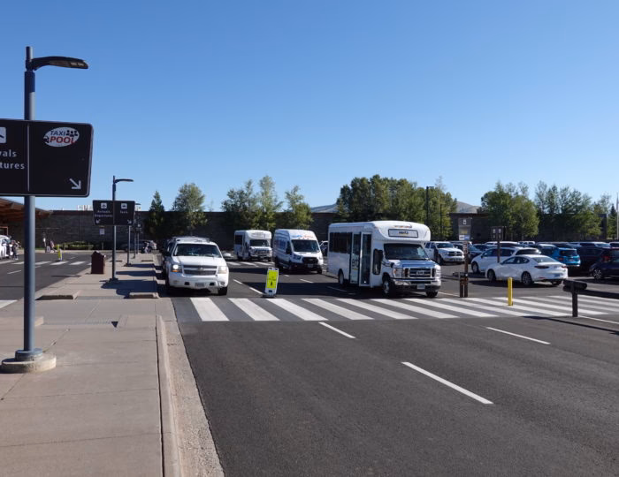 Does Jackson Hole Airport have a shuttle service?