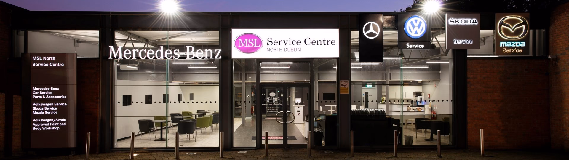 What services does a car garage offer?