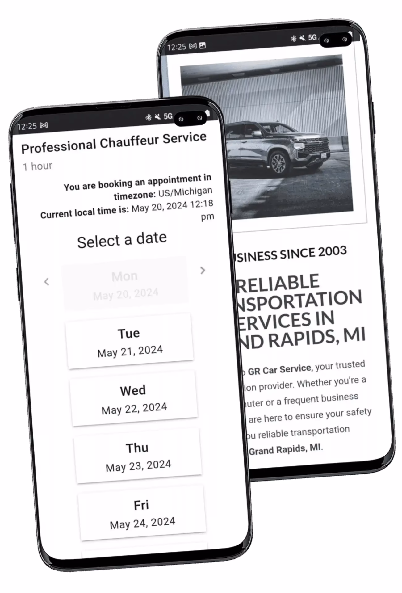 How do I pay for a car service?