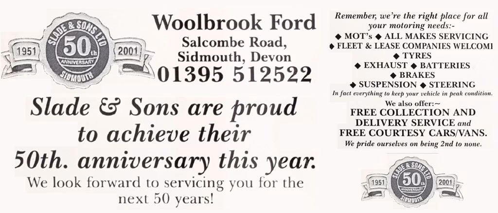 What services does Sidmouth car garage offer?