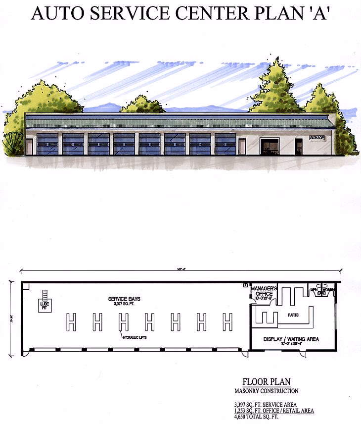 Is there a car service center business plan template & feasibility report?