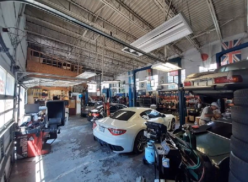 Who is Alexandria motor garage?