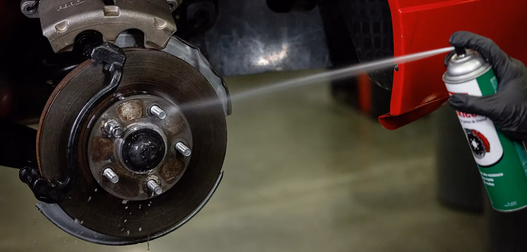 What is a brake fluid change?