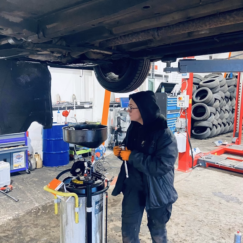 Where can I get a tyre & Mot in Bangor?