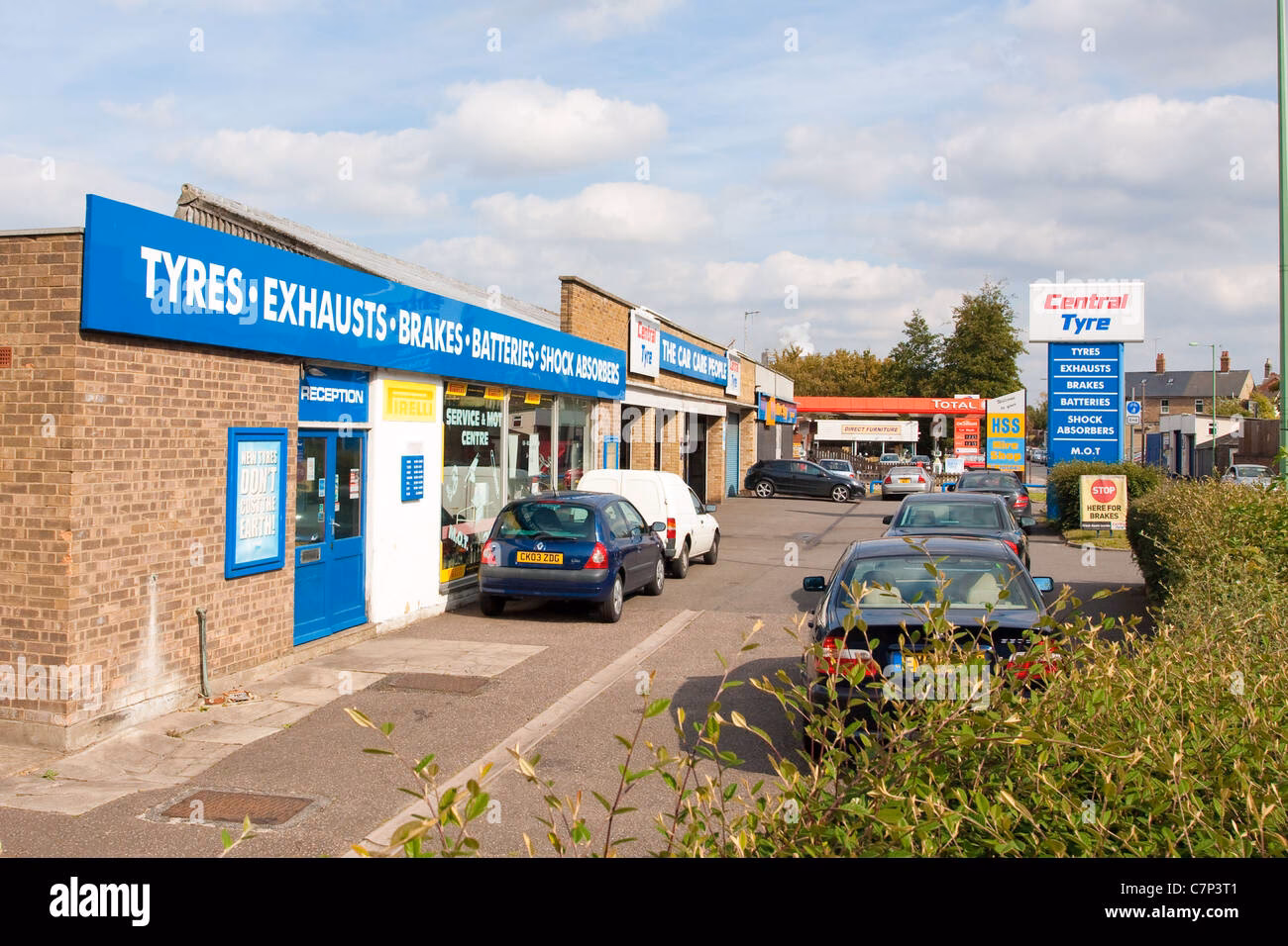 Where can I get a tyre service in Bury Saint Edmunds?