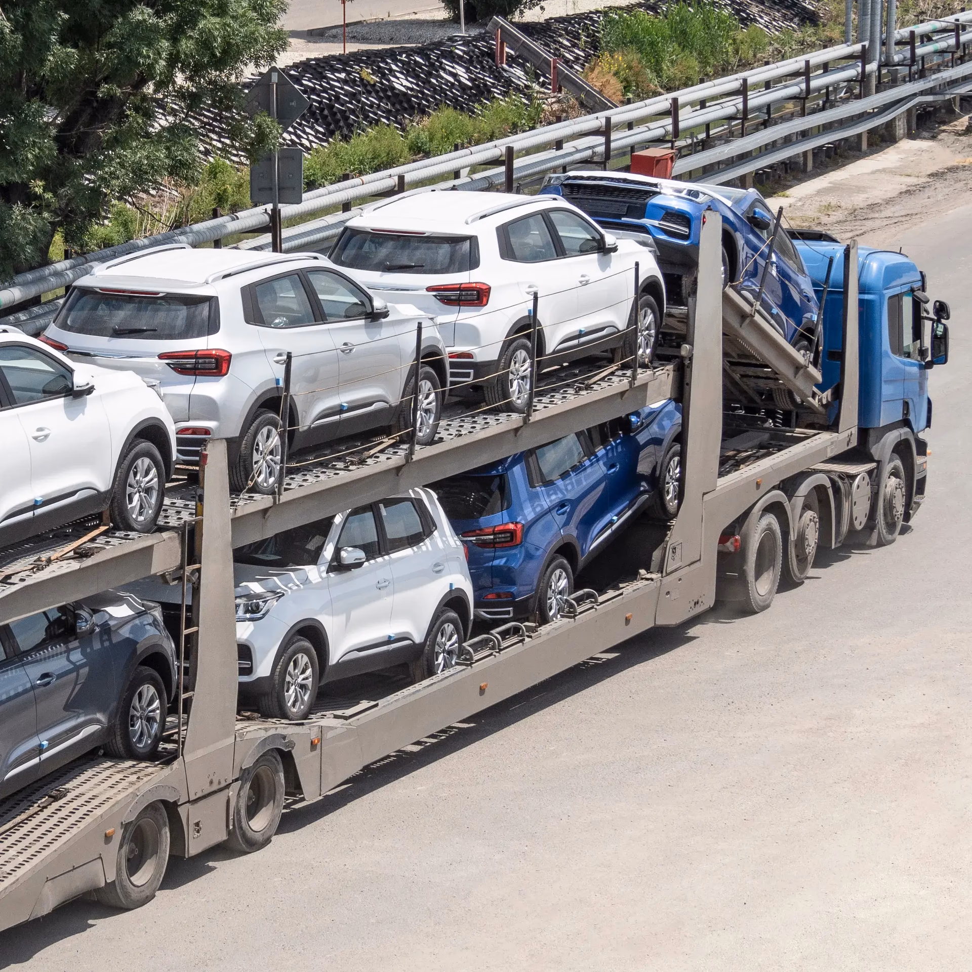 How long does it take to ship a car in Houston?