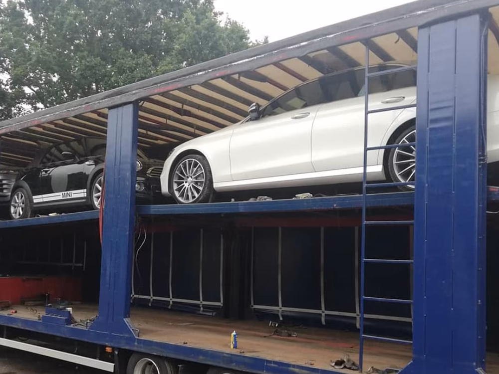 How to move a car from UK to France?