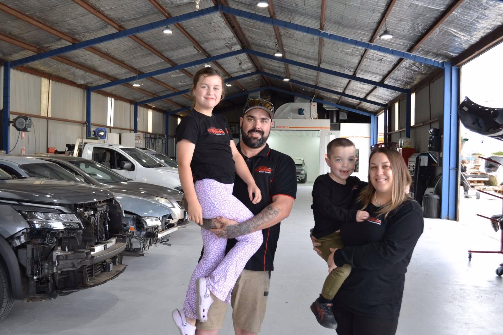 Who is Heywoods Shepparton Motor panel?