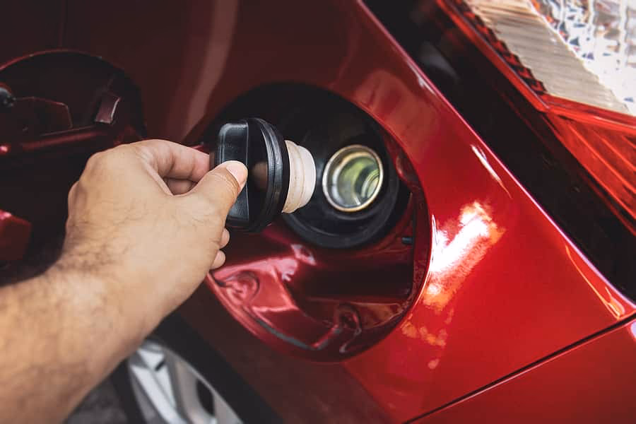 Why does my car smell petrol?