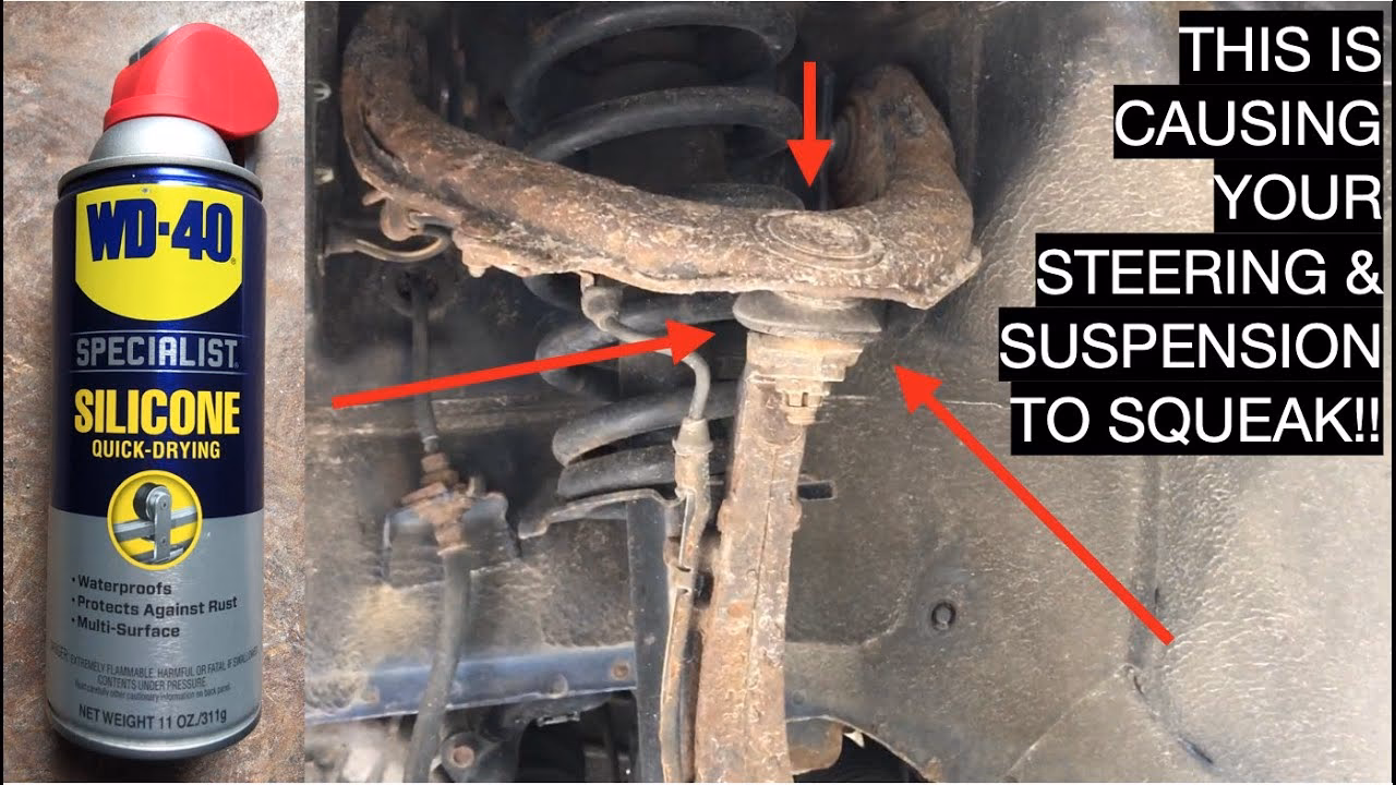 Why is my suspension squeaking?