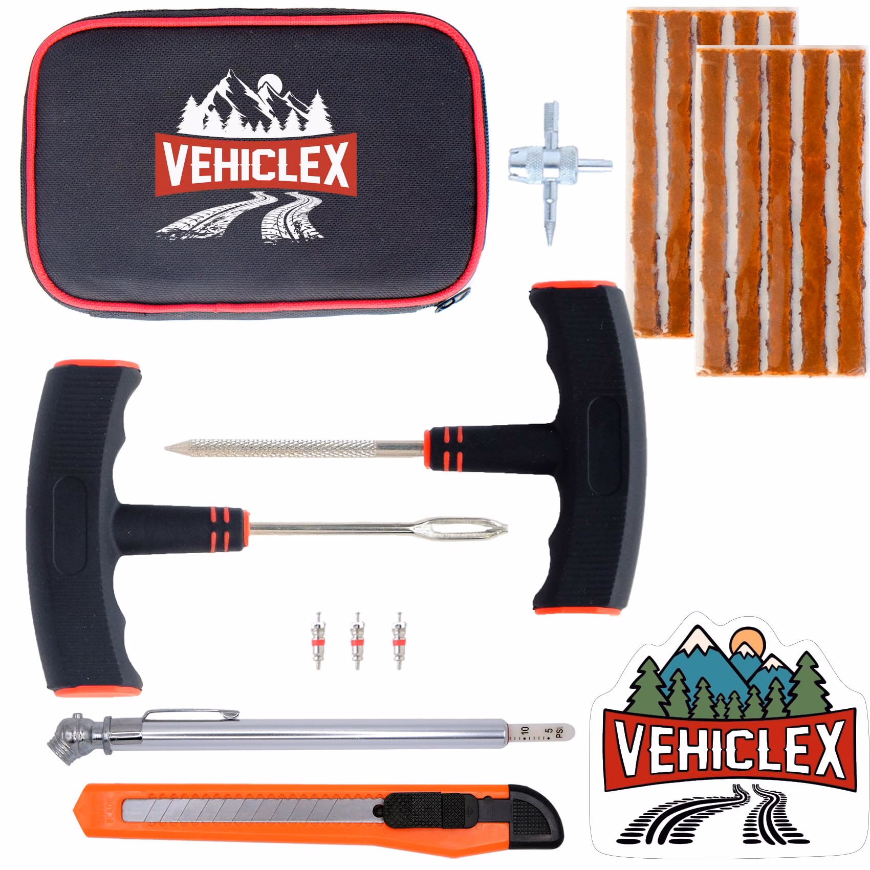 Can a tire repair kit fix a flat tire?