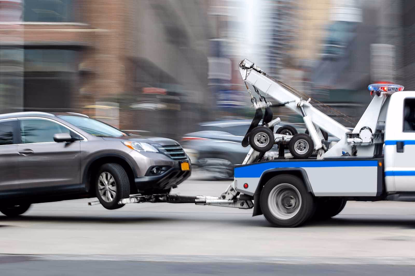 Who is a tow truck company?