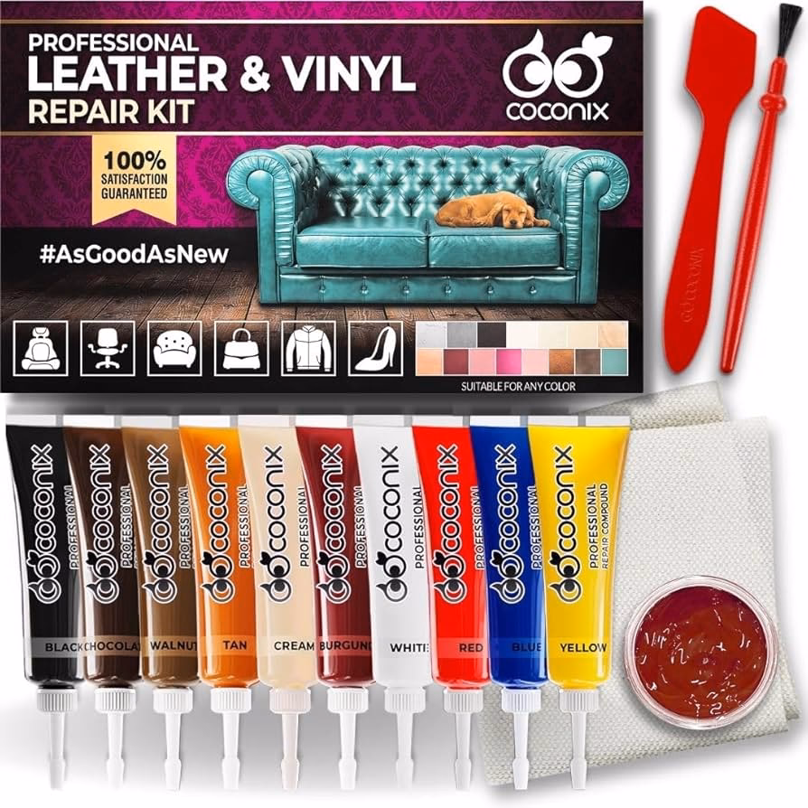 What is a self adhesive PU leather car upholstery patch kit?