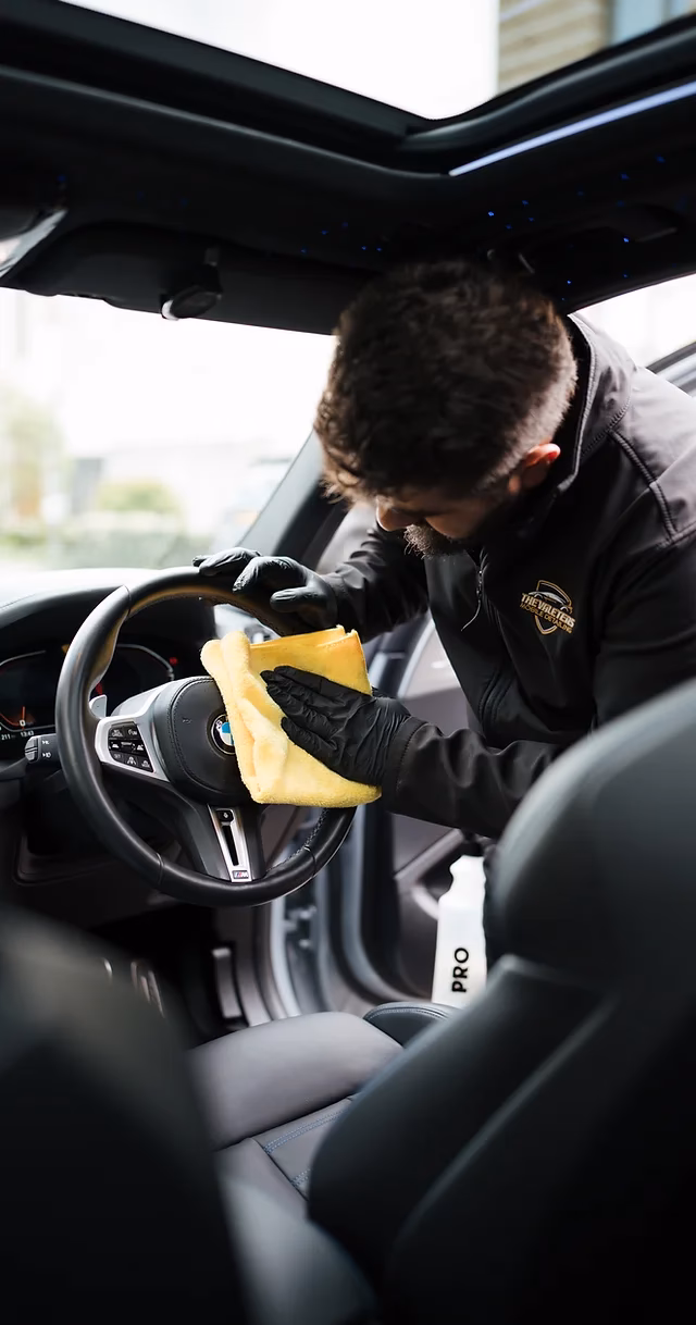 What are the different types of car valeting?