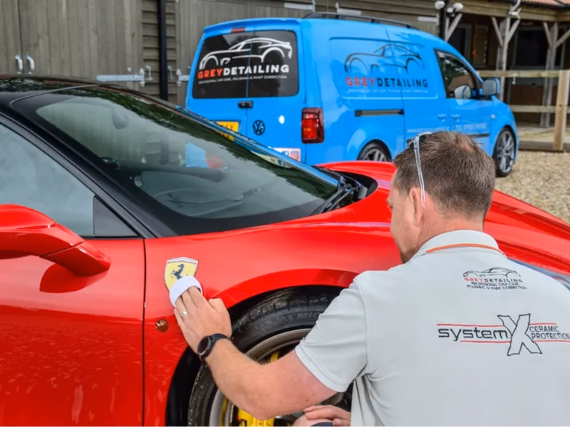 Where is mobile car valeting & detailing based?