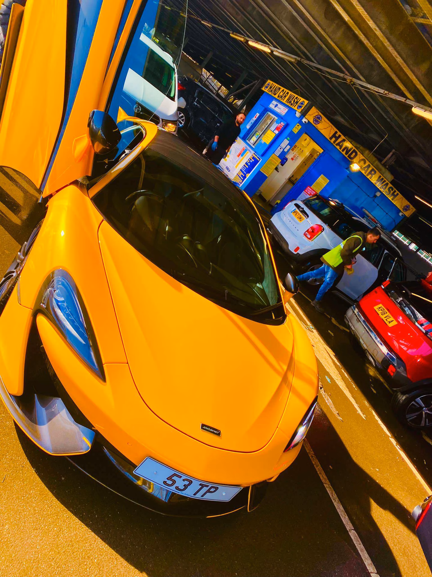 How many car washes are within 3 miles of 'Colchester'?