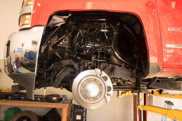 Where is Waxoyl sprayed?