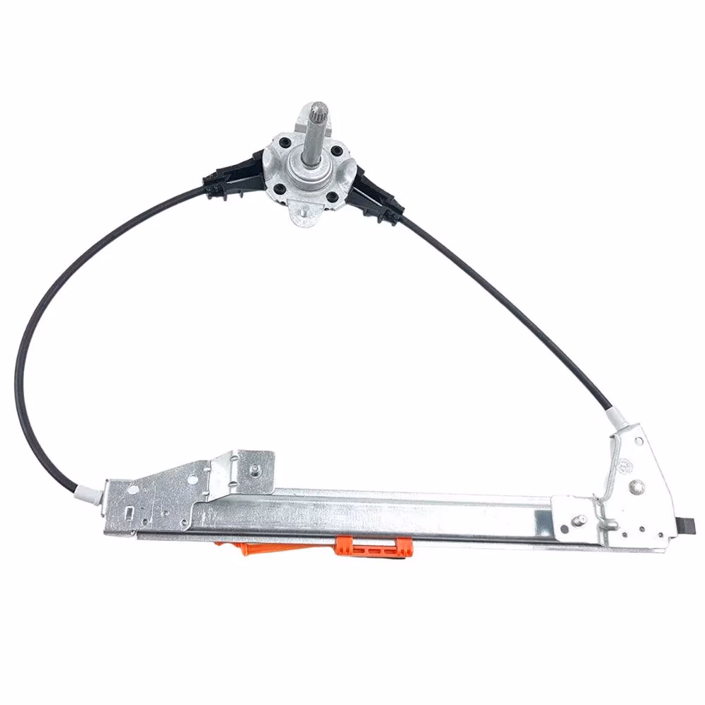 How do I remove a window regulator mechanism?