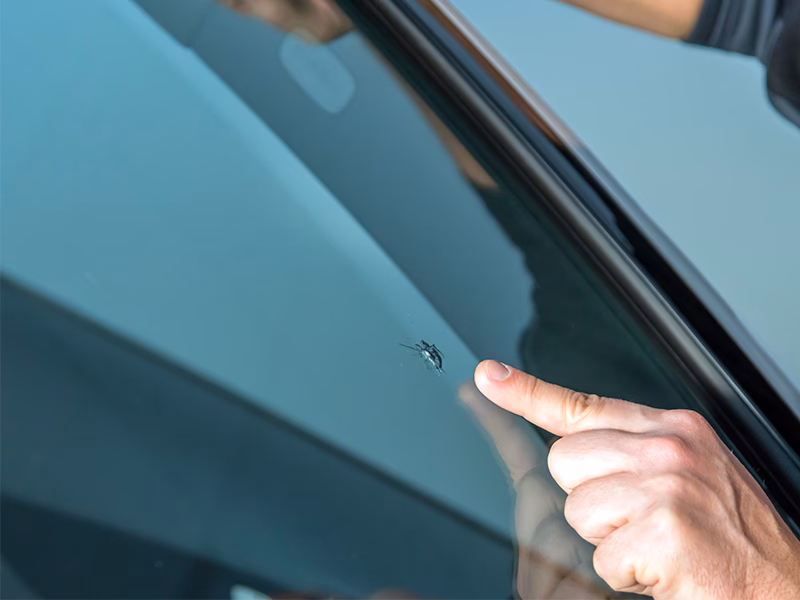 Can auto glass be repaired?