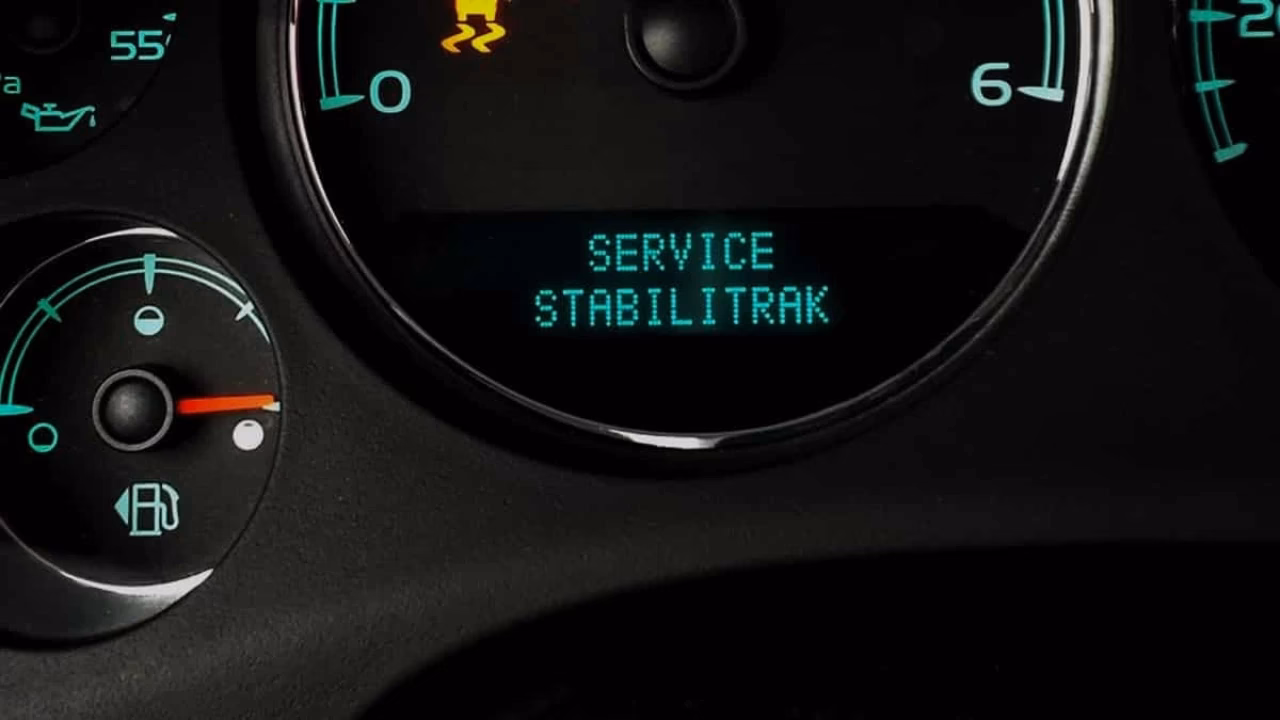 What should I do if my car has a Service StabiliTrak problem?