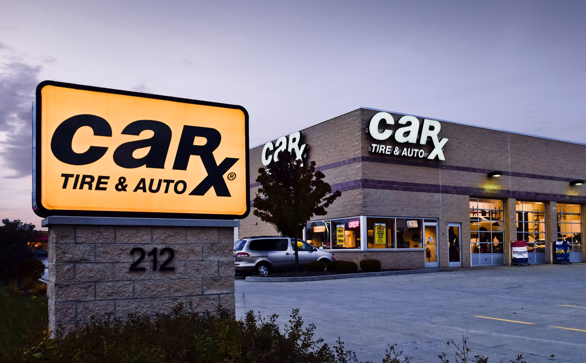 Who is car-X Tire & Auto?