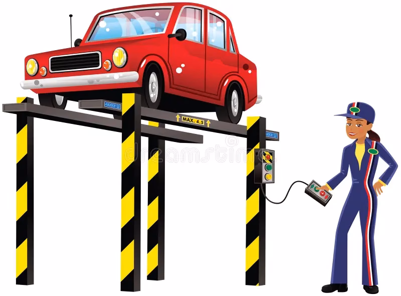 How many auto repair cartoon illustrations & vectors are there?
