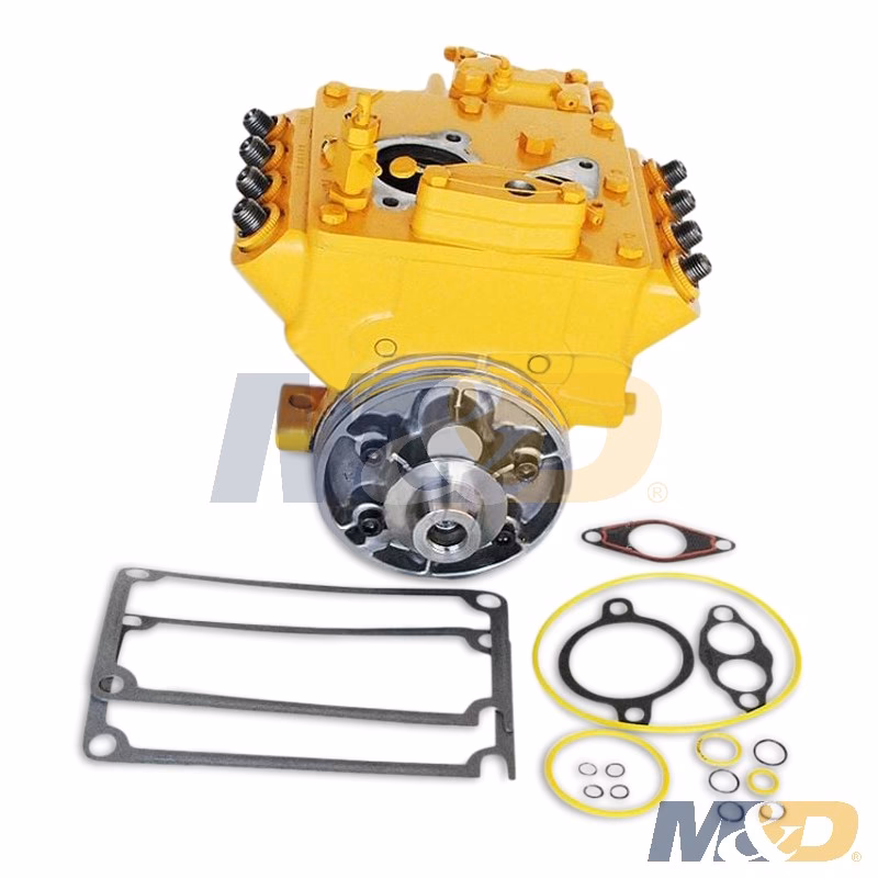 How do you install a fuel injection pump camshaft?