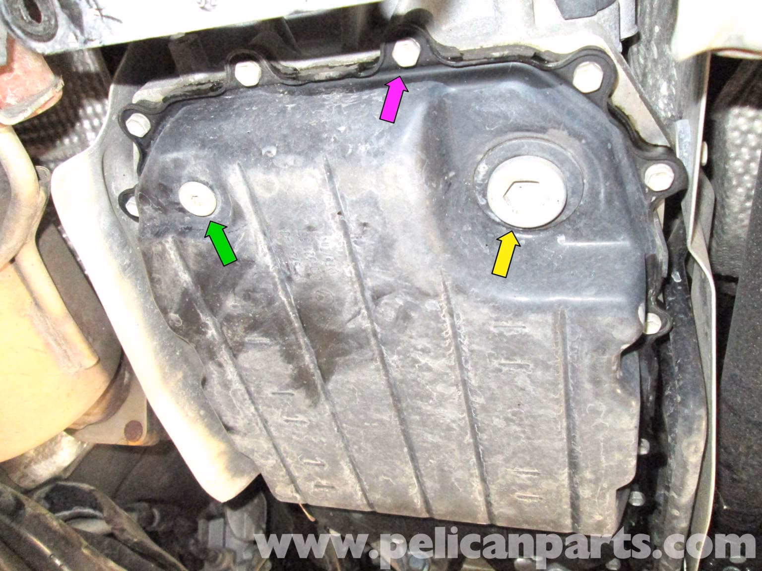 How do I change the transmission fluid on a Cayenne?