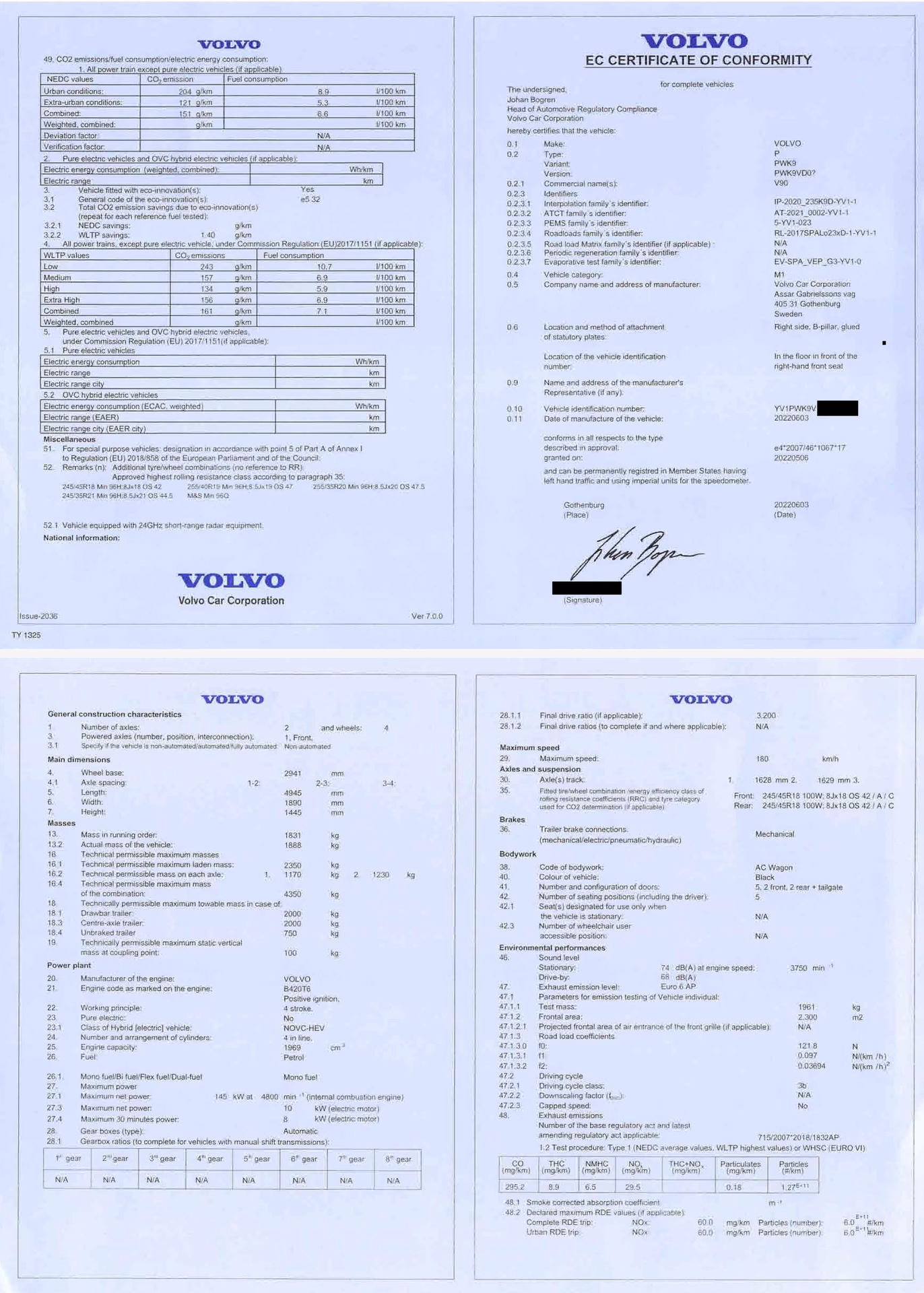 What is a European Certificate of Conformity (COC)?