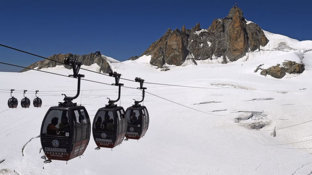 Which gondola lifts are open in the Chamonix valley?