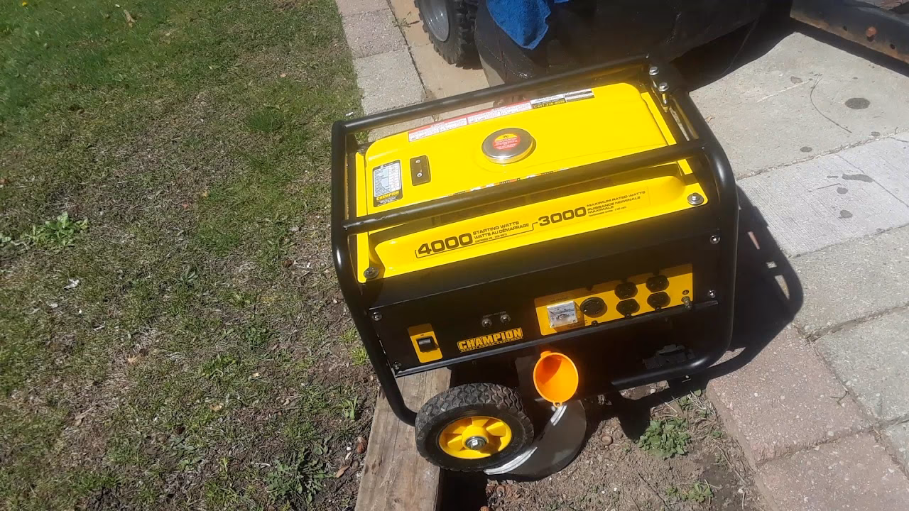 How do I register for champion power equipment?