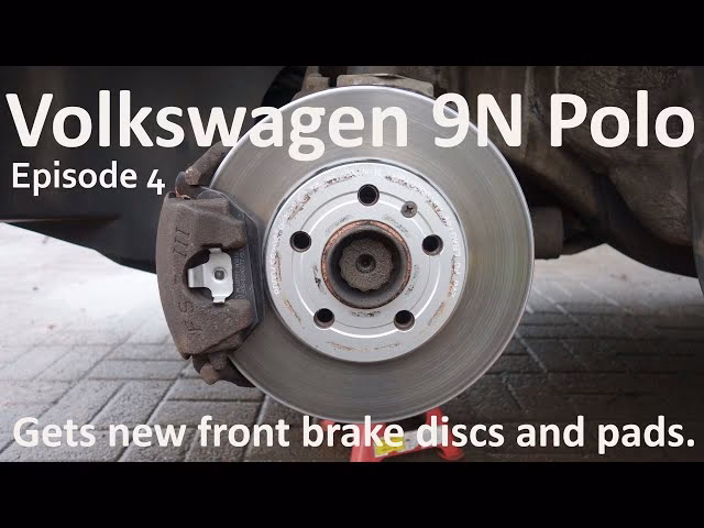 How to replace brake pads on VW Polo 9N?