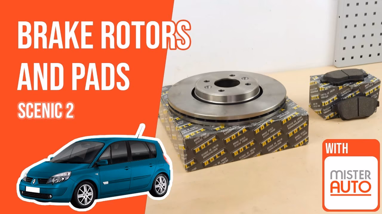 How to replace brake pads – Renault Scenic 2?