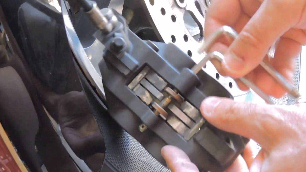 How do you fix a bad rear brake on a triumph?