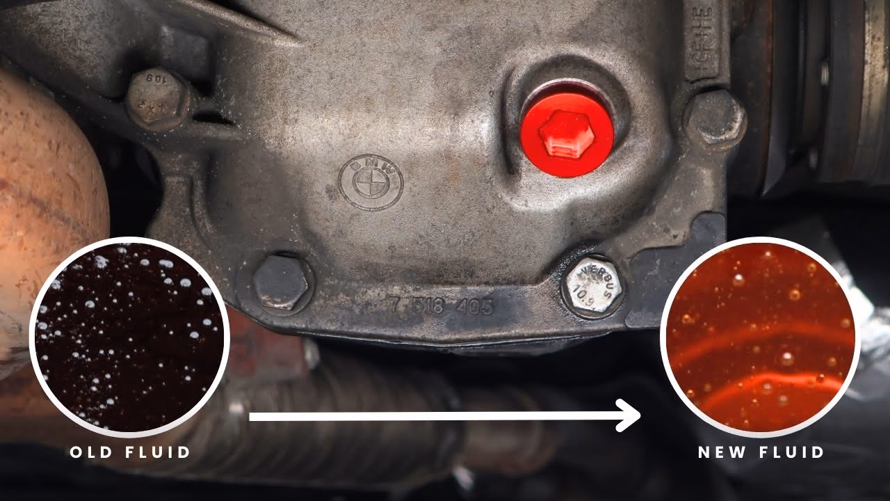 How do you fill a differential with oil?
