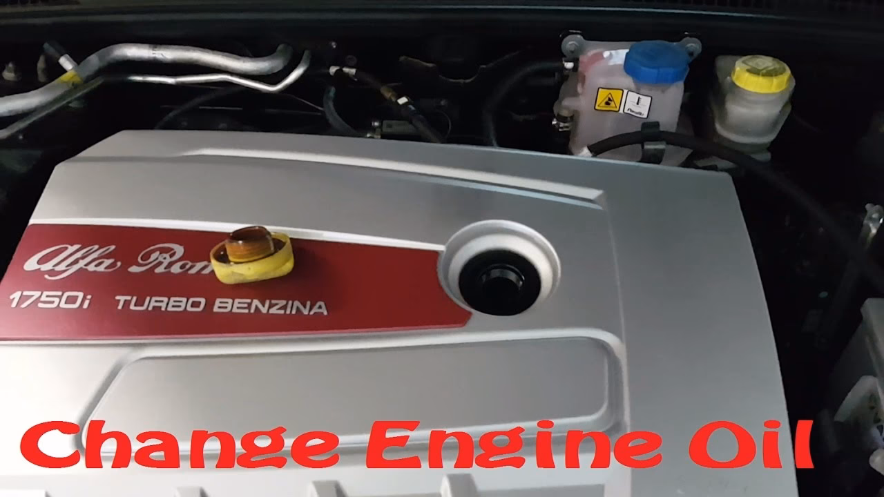 How to replace engine oil on Alfa Romeo 159 Sportwagon?