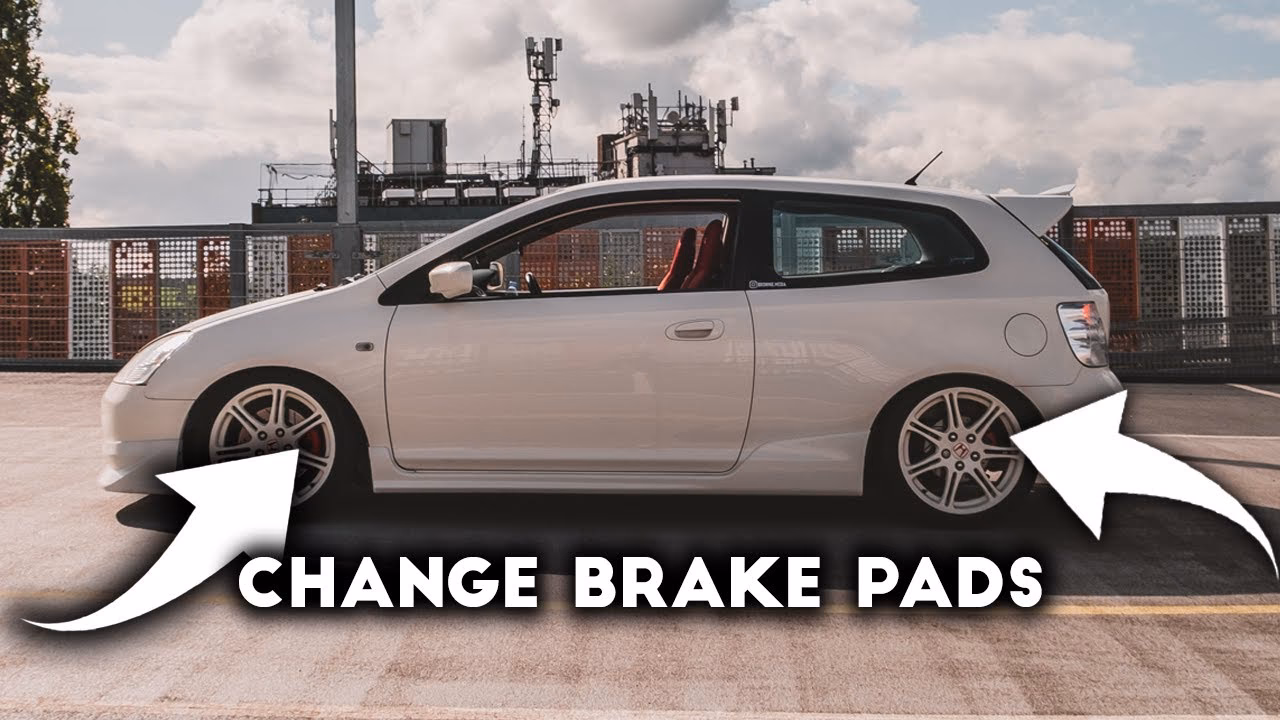 How do you remove front brake pads?