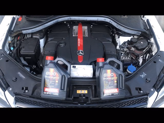 How do you remove engine oil from a car?