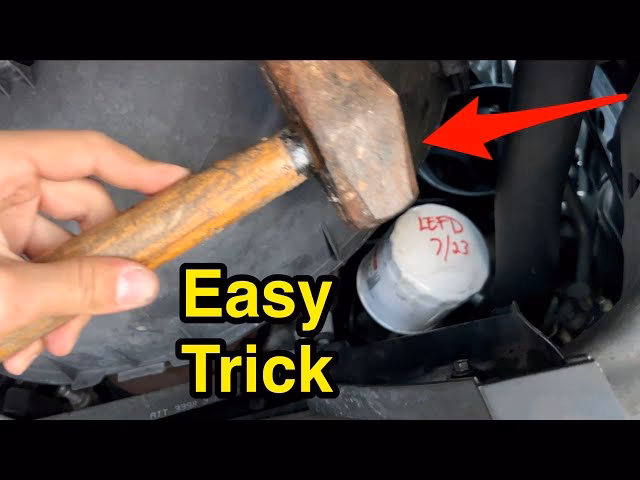 Do you need a specialized wrench for removing your oil filter?