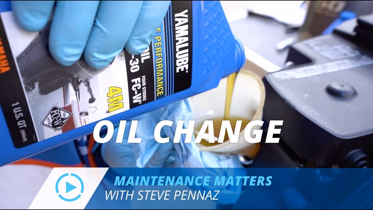 How do you change oil on a Yamaha?