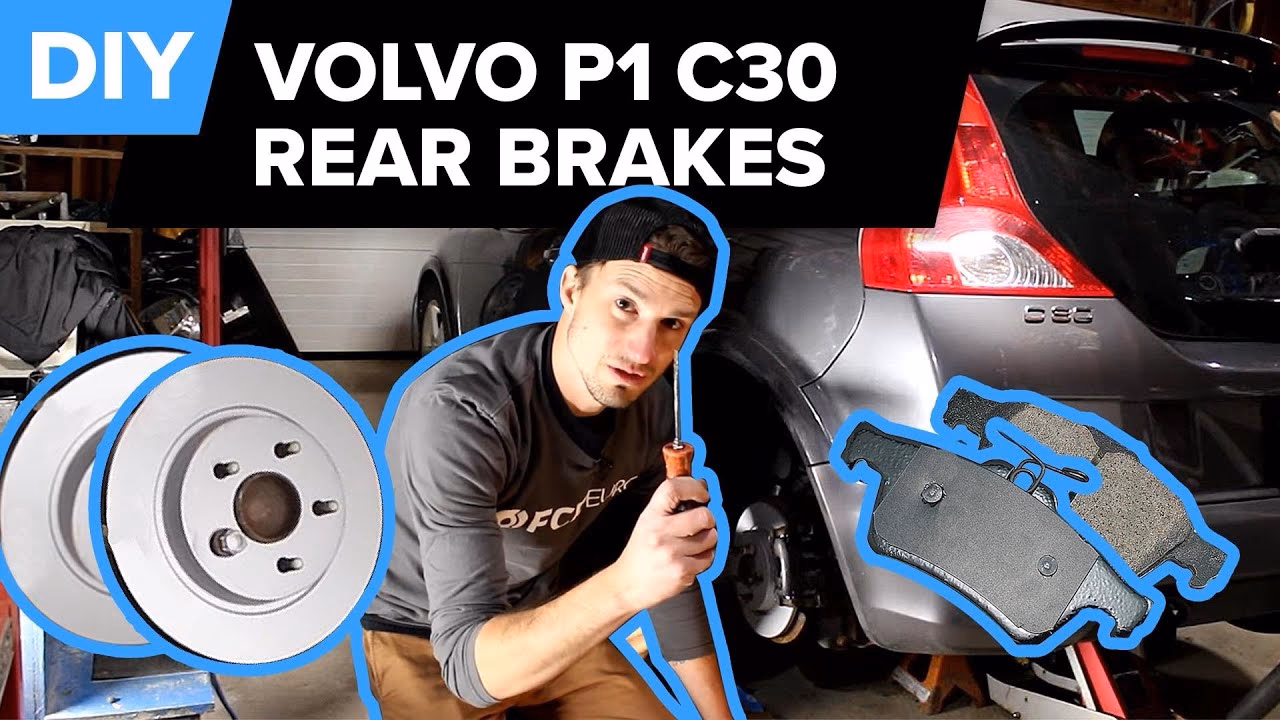 Do you need to remove rear springs on a Volvo C30?