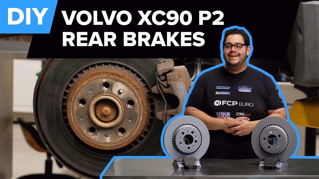 How to replace brake pads Volvo XC90 1?