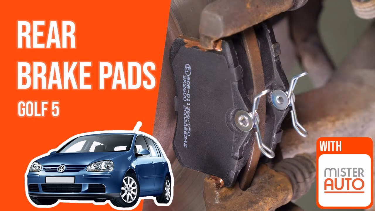 How to replace brake pads – VW Golf 5?