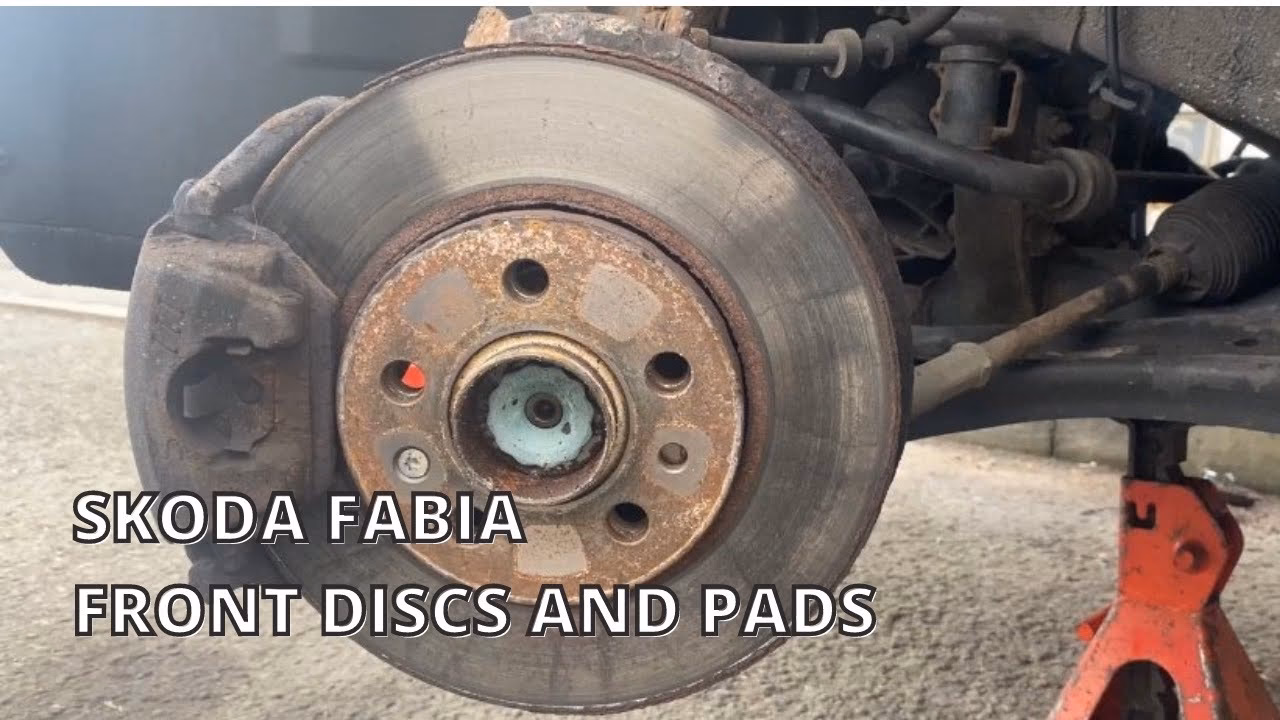 How long does it take to replace front brake discs Skoda Fabia?