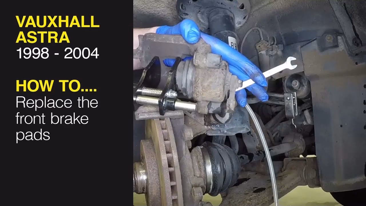 How to clean Opel Astra H brake caliper?