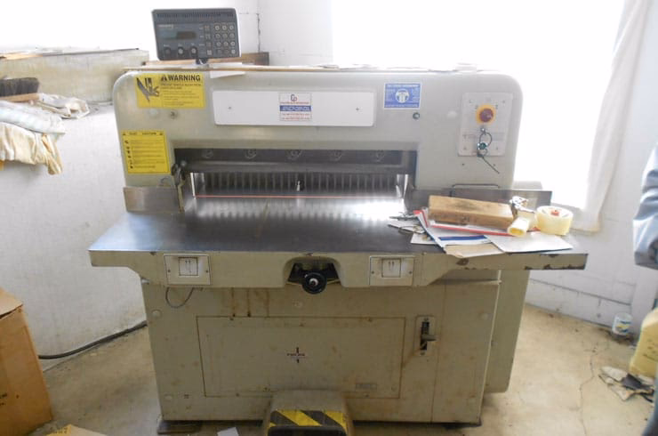 What guillotine spares do you carry?