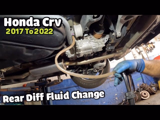 How often should a Honda CR-V differential fluid be changed?