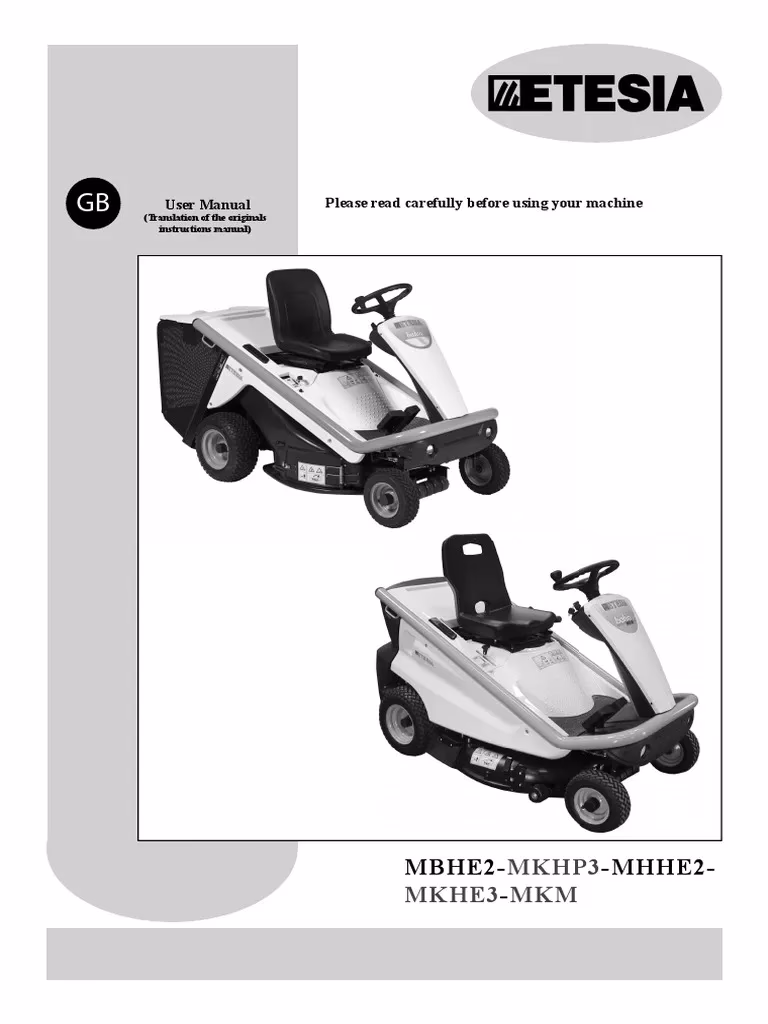 How many etesia Bahia MBHE manuals are there?